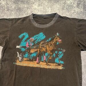 Vintage Polo Jockey Single Stitch Tee Men's Medium